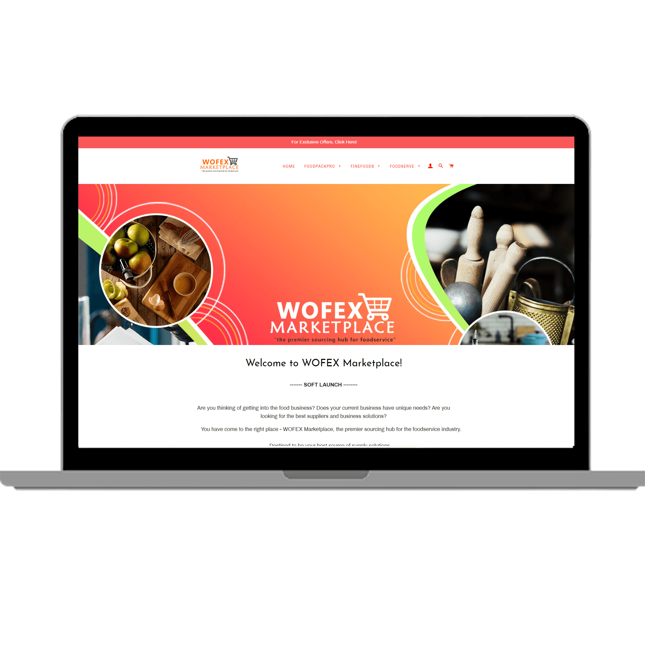 Explore the WOFEX Marketplace online platform