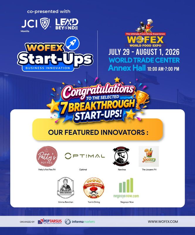 Start Ups - WOFEX Manila 2026