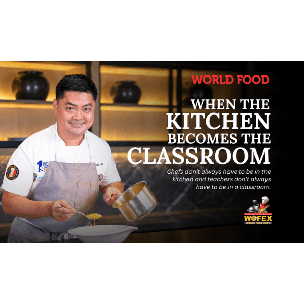 WHEN THE KITCHEN BECOMES THE CLASSROOM